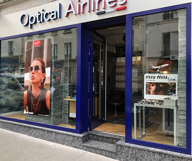 l'Opticien professionnel Optical airlines  63, rue des Batignolles Paris 17me